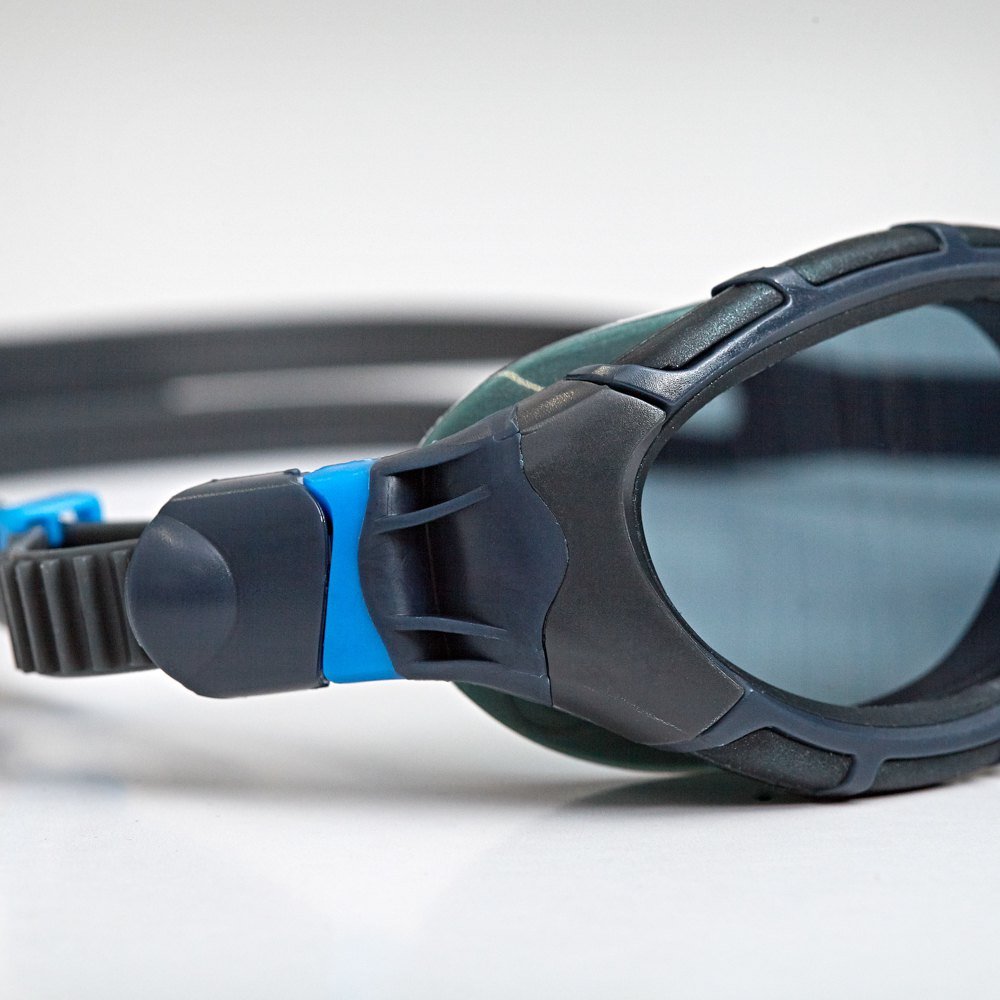 Zoggs Predator Clear Lense Anti-Fog Adjustable Swimming Goggles 