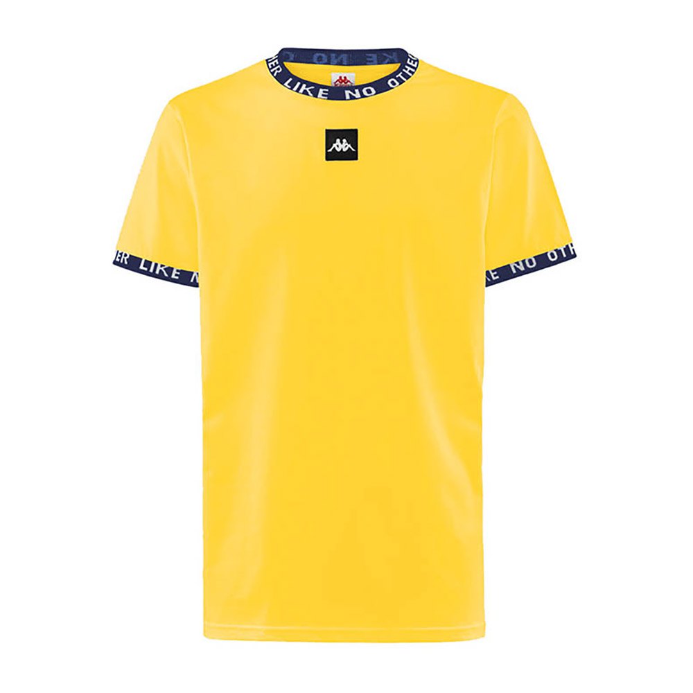 Beschuldiging Hassy actie Kappa Basco Authentic Short Sleeve T-Shirt Yellow | Goalinn