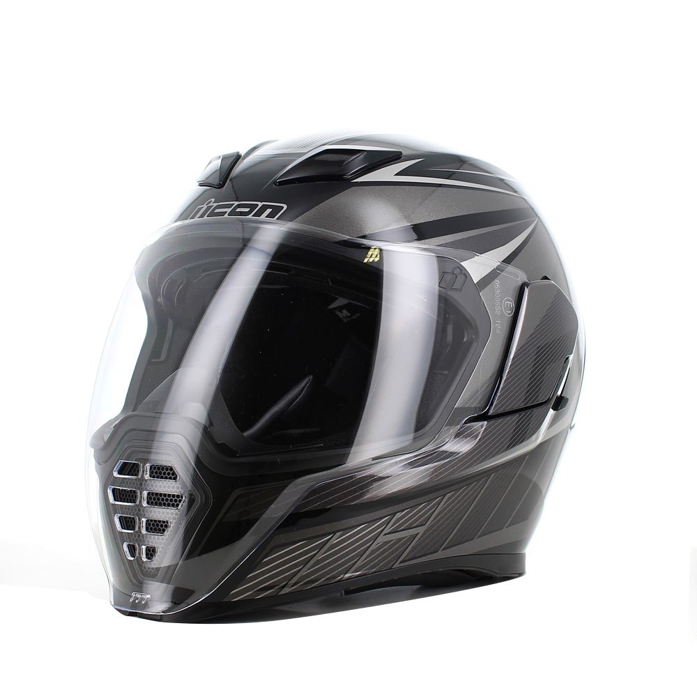 *FREE SHIPPING* Icon Airflite Inky Full Face DOT Motorcycle Helmet