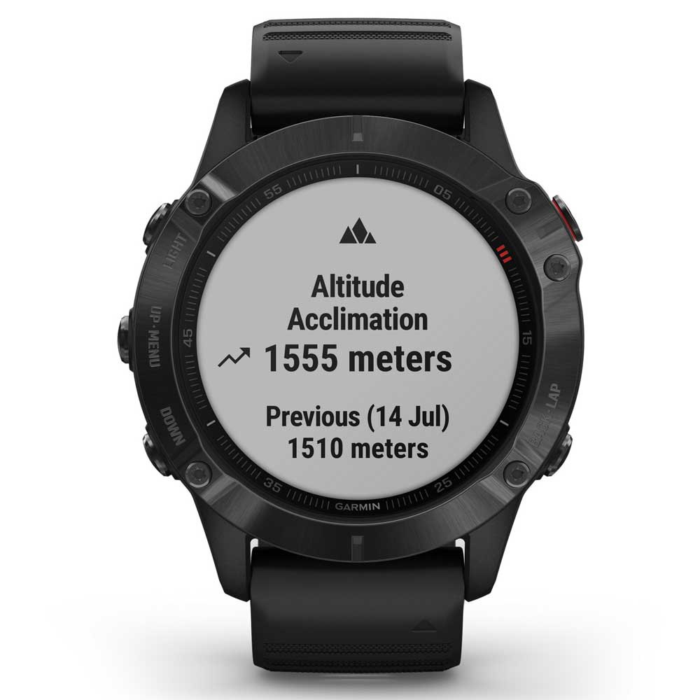 constructor farmacia Andes Garmin Reloj Fenix 6 Pro, Negro | Bikeinn