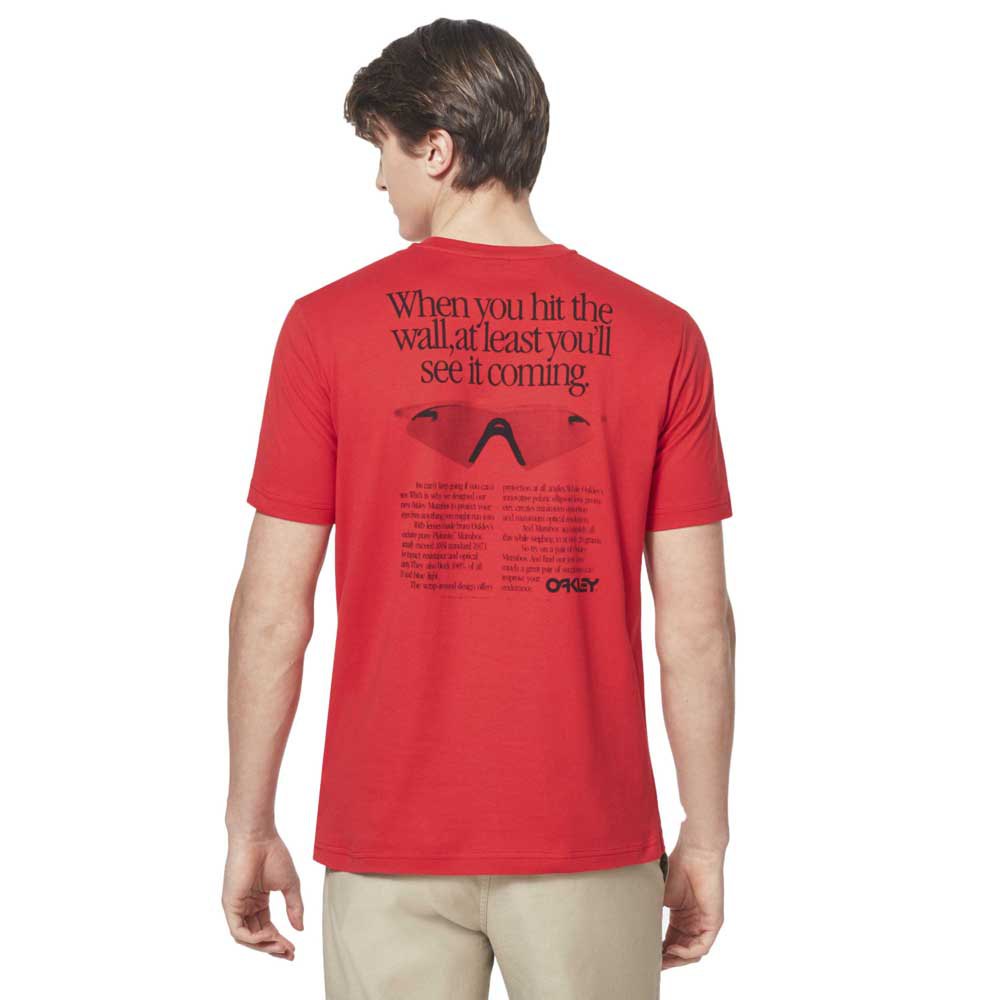 Oakley Back Ad Heritage Korte Mouwen T-Shirt