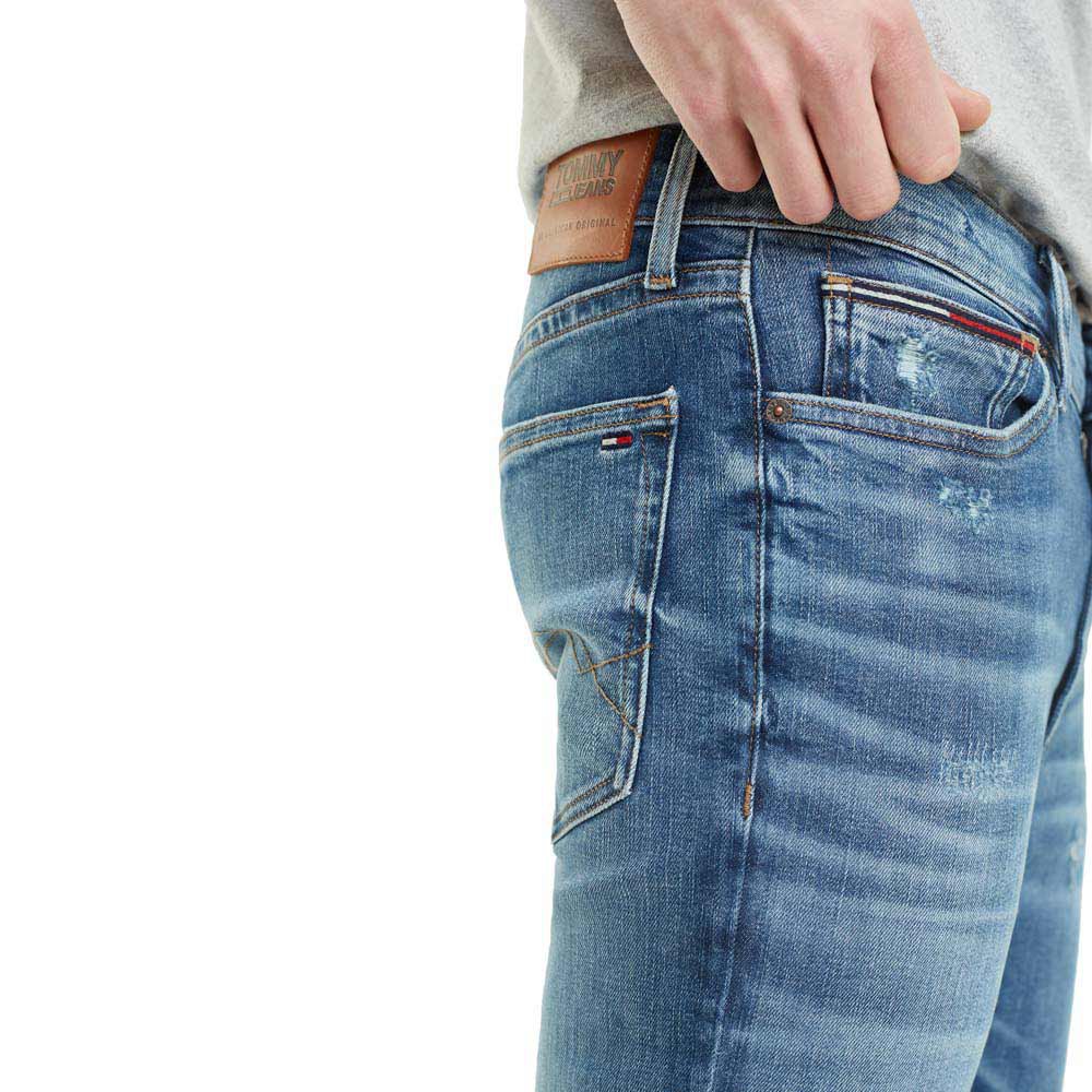 Durven Ongedaan maken Kaliber Tommy hilfiger Simon Distressed Stretch Skinny Jeans Blue| Dressinn