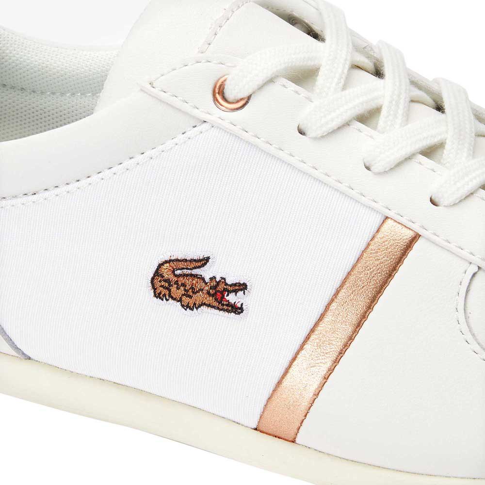 Lacoste Rey Sport Leather And Textile Trainers