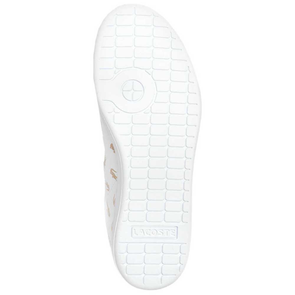 Lacoste Carnaby Evo Lace Up Metallic Synthetic Kind Schoen