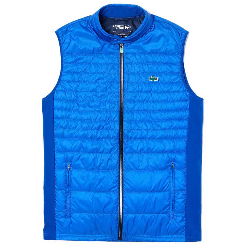 Lacoste Sport Quilted Vest Blue | Smashinn