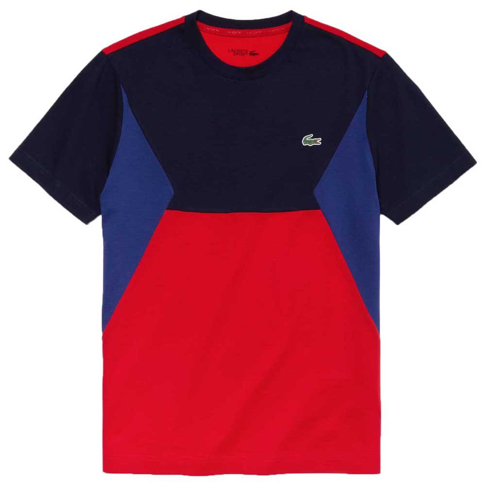 lacoste-t-shirt-manche-courte-sport-ultra-light-colourblock-cotton