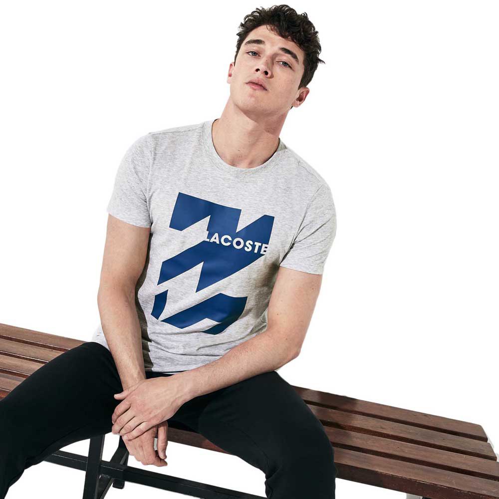 Lacoste T-Shirt Manche Courte Sport Graphic Print Breathable