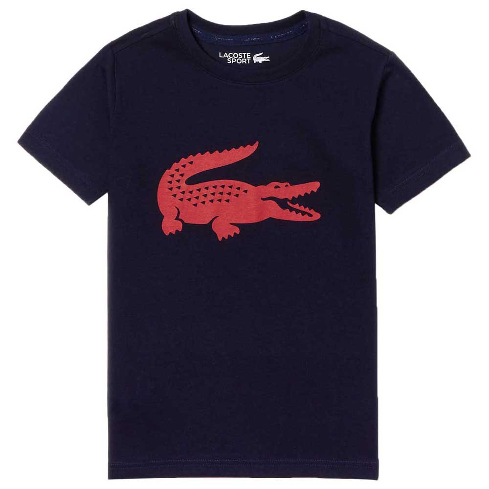 lacoste-t-shirt-manche-courte-sport-technical-oversized-croc