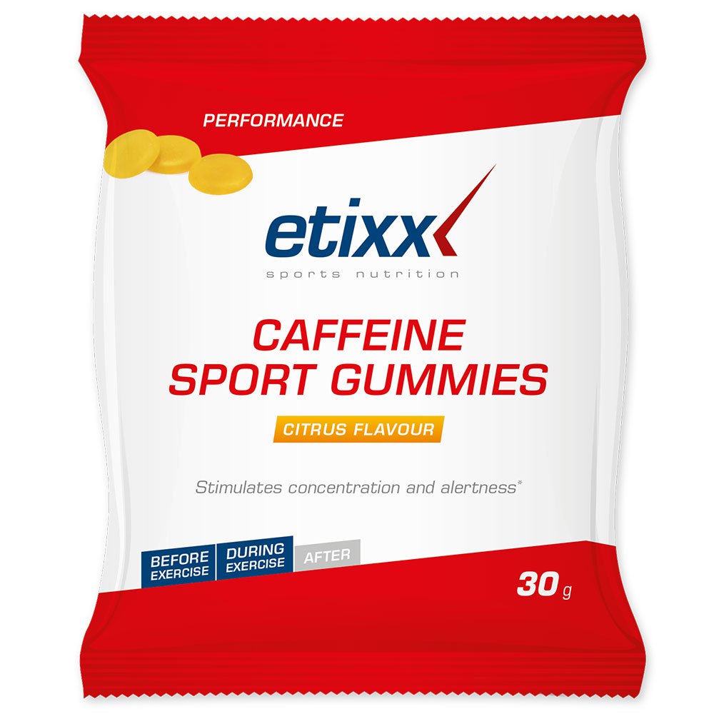 Etixx Kofeiini Sport 12 Yksiköitä Kofeiini Energiaa Gummies Laatikko