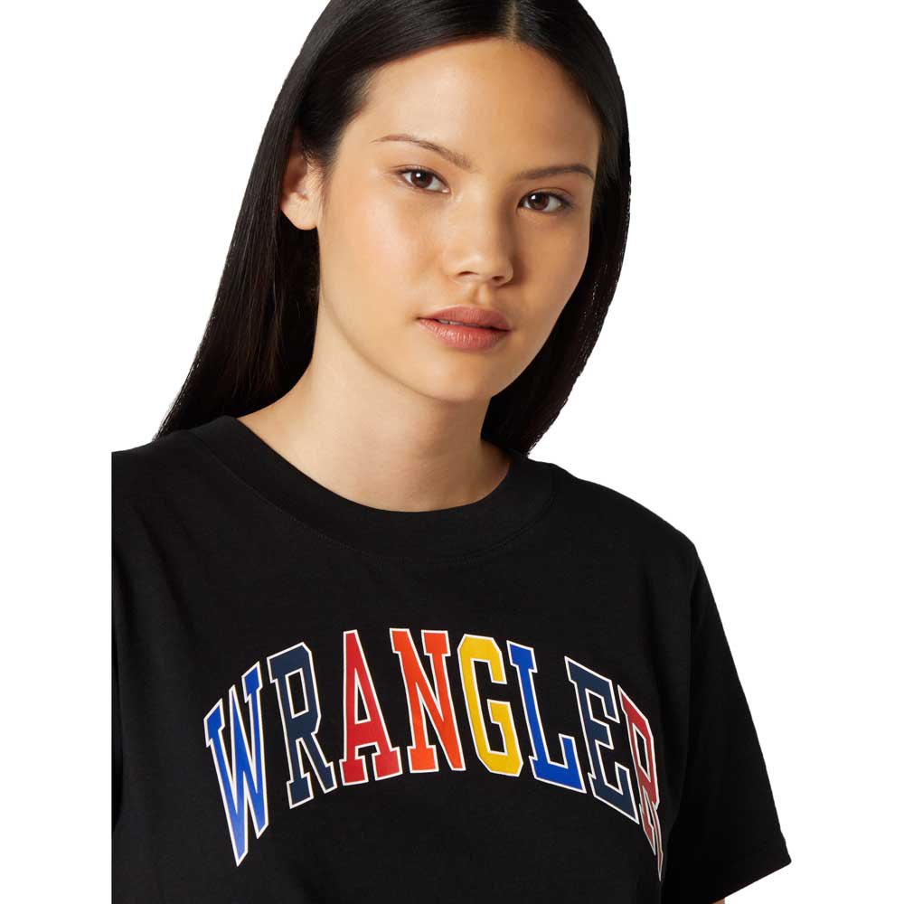 Wrangler High Rib Regular Kurzarm T-Shirt