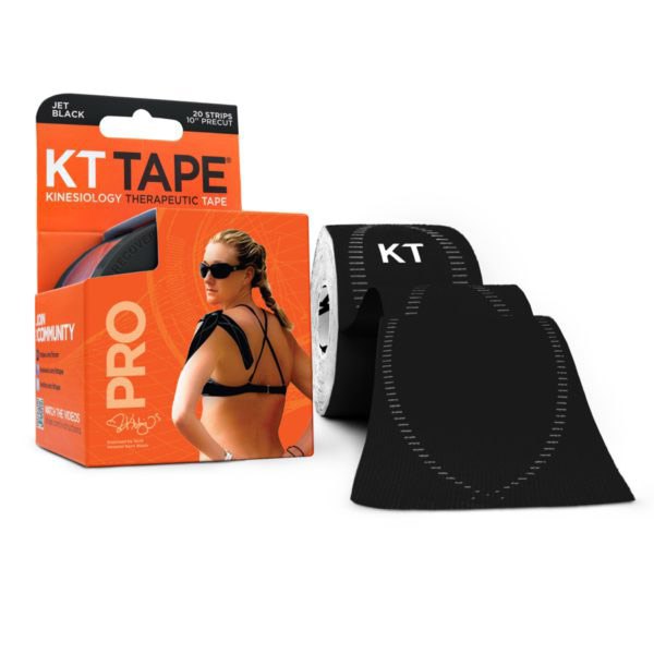 Pre-cut Kinesiology Tape WAS £6.48 NOW £2.99 For Use on Hip Black/Blue 