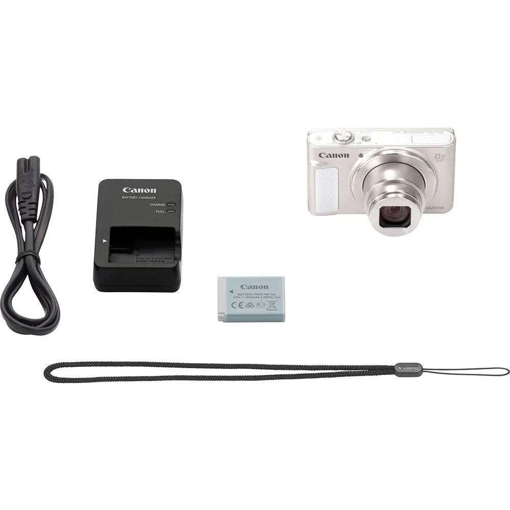 Canon PowerShot SX620 HS Compact Digital Camera – Black, English Menu, Japan Import