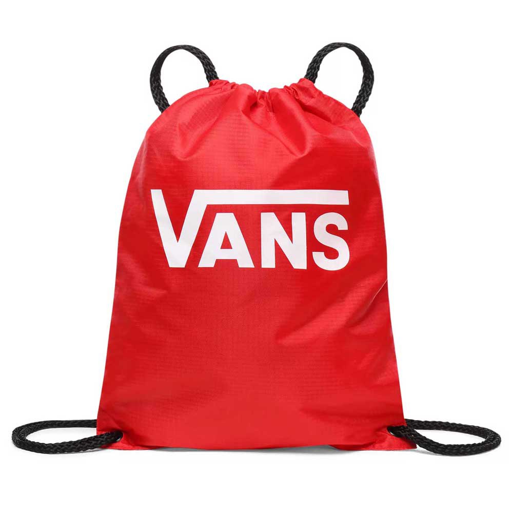 Visita lo Store di VansVans League Bench Bag Borsa BANCHATA Unisex-Adulto Nero-Racing Rosso One Size 