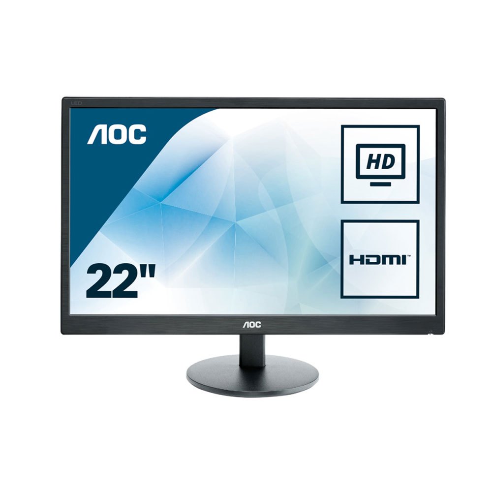 Aoc Overvåge E2270SWHN LCD Value Line 21.5´´ Full HD LED 60Hz