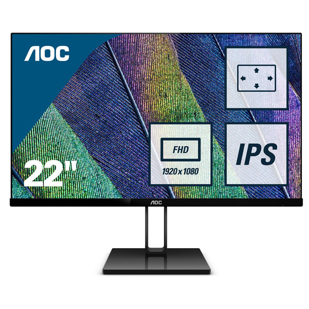 Aoc 22V2Q LCD 21.5´´ Full WLED näyttö 75Hz
