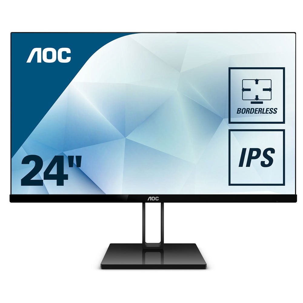 Aoc 24V2Q LCD 23.8 Full HD WLED näyttö 75Hz