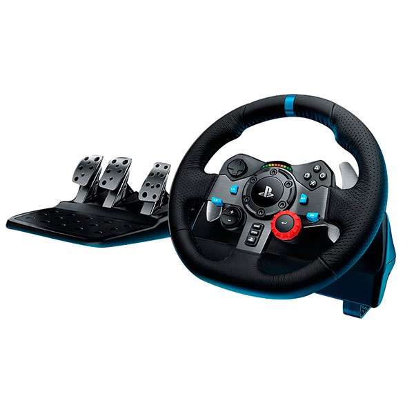 Logitech G29 Driving Force PC/PS5/PS4/PS3 Ratt og pedaler
