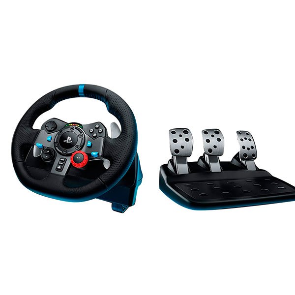 Logitech G29 Driving Force PC/PS5/PS4/PS3 Ratt och pedaler