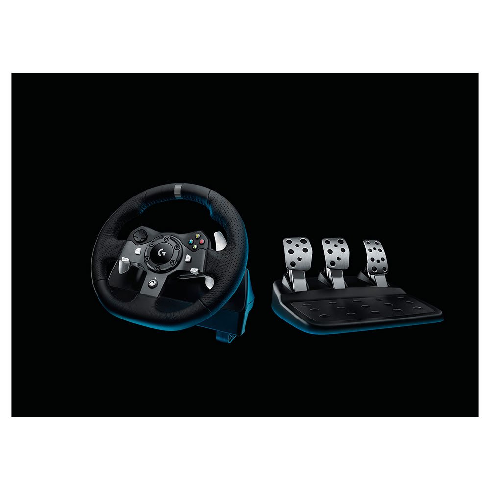 Logitech G 920 PC/Xbox One/Xbox Series X/S Tvinga PC/Xbox One/Xbox Series X/S Ratt+pedaler