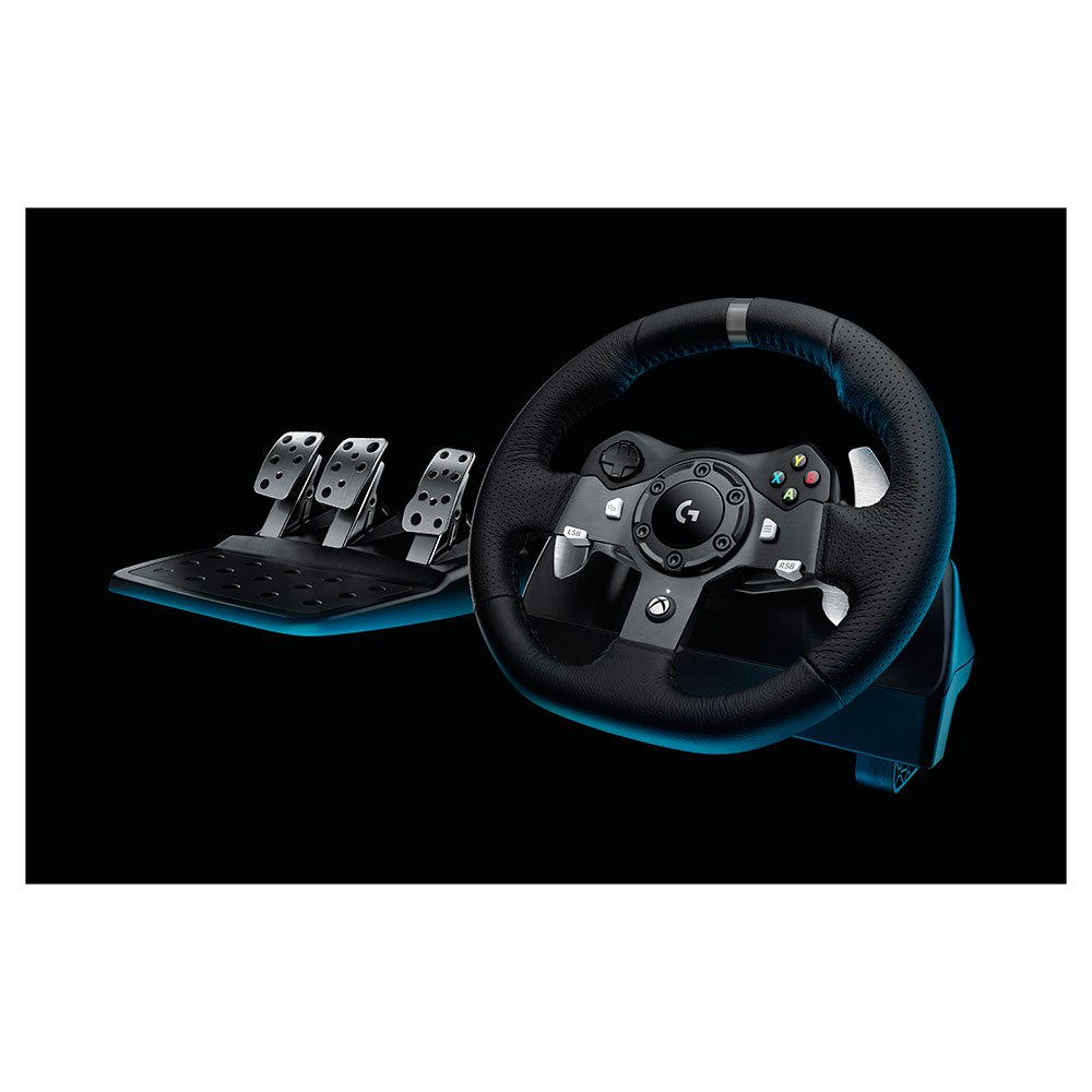 Volante+Pedales PC/Xbox One/Xbox Series X/S G920 Driving Negro| Techinn