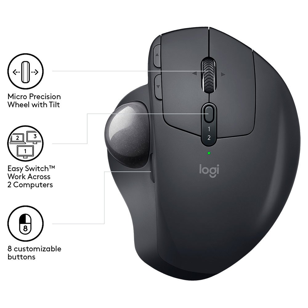 Logitech Mouse wireless MX Ergo