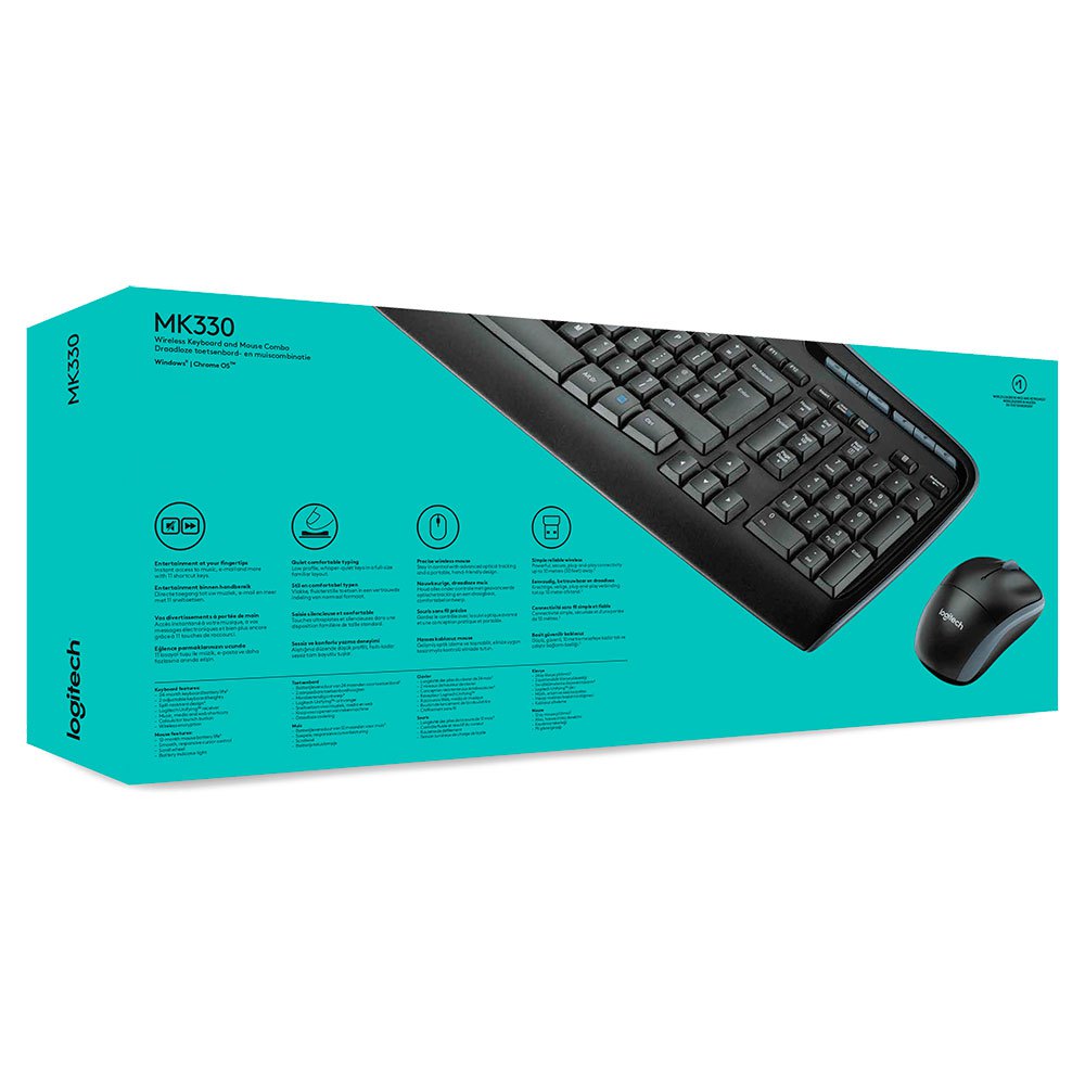 Logitech MK330 Bezprzewodowa klawiatura i mysz