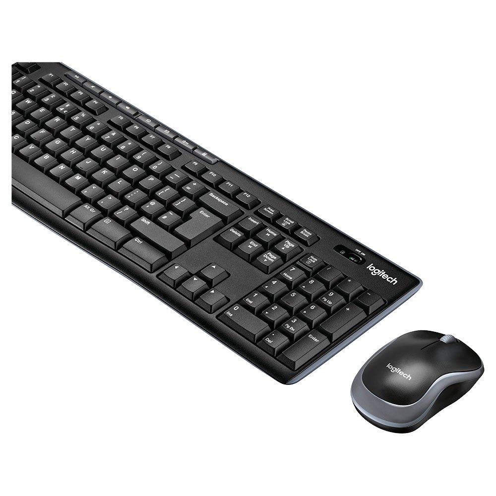 Logitech MK270 Trådløst tastatur og mus