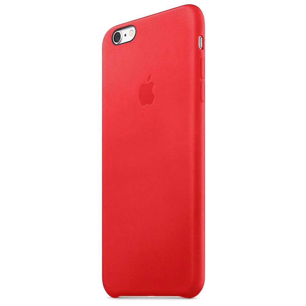 Udflugt misundelse ejer Apple iPhone 6S Plus Leather Case Red | Dressinn