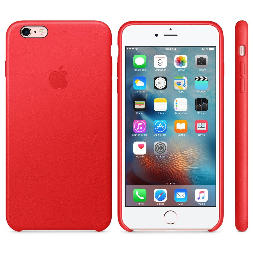 Juicio en un día festivo Motivar Apple IPhone 6S Plus Leather Case Rojo | Dressinn