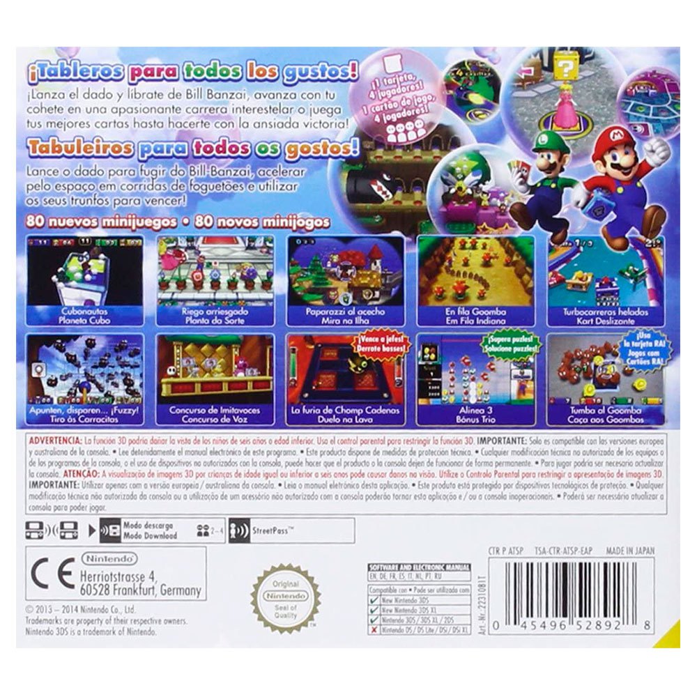 Nintendo 3DS Juego Selects Mario Island Multicolor|