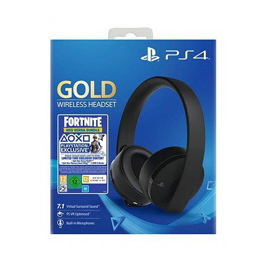 Recomendación Religioso guerra Sony Auriculares Inalámbricos Gold PS4+Vale Fortnite Azul| Techinn