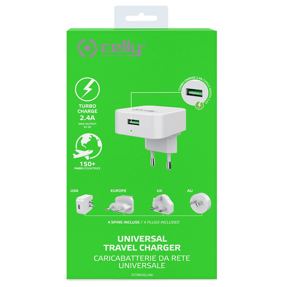Celly Universal Travel Wall Charger