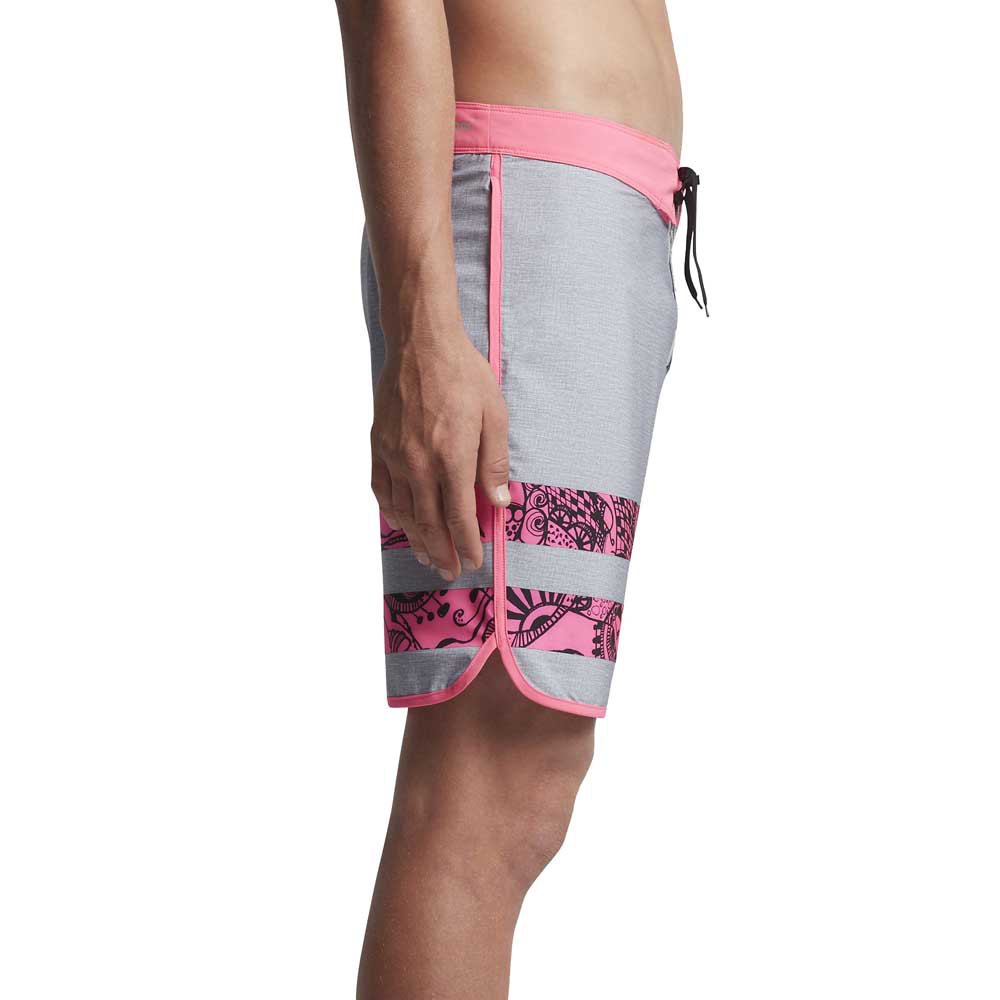 Verdikken Intens accessoires Hurley Phantom Block Party Julian BCA Swimming Shorts Pink| Xtremeinn