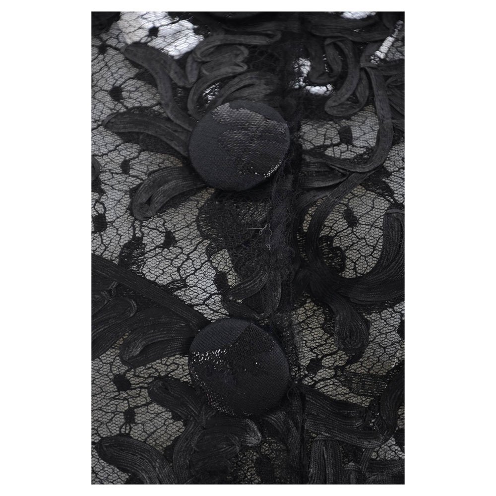 texture Tightly Melodramatic Dolce & gabbana Lace Jacket Black | Dressinn