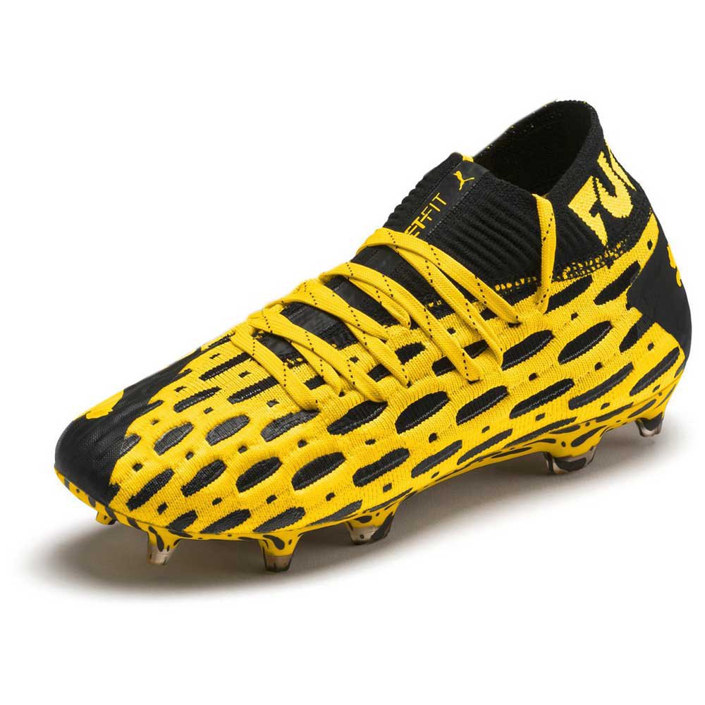 بندول نايت بكم Puma Future 5.1 Netfit FG/AG Football Boots Yellow | Goalinn بندول نايت بكم