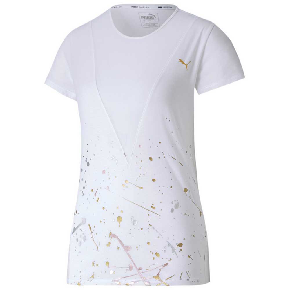 Puma Metal Splash Deep V kurzarm-T-shirt