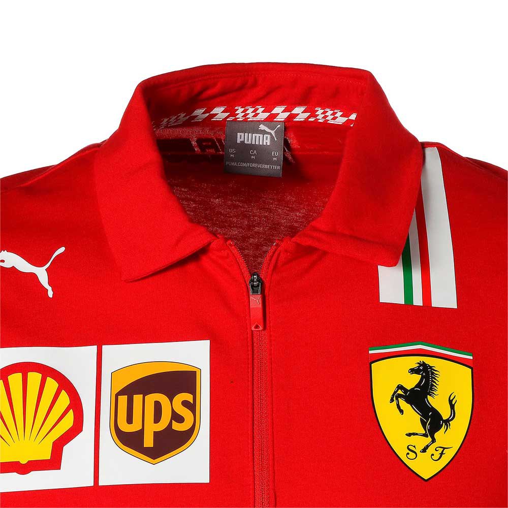 Puma Kortärmad Pikétröja Scuderia Ferrari Team