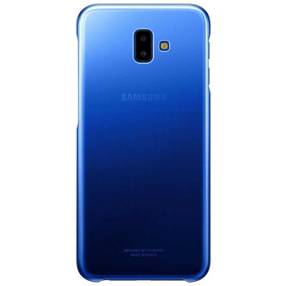 SAMSUNG Gradation Color Azul Funda para Galaxy J6+