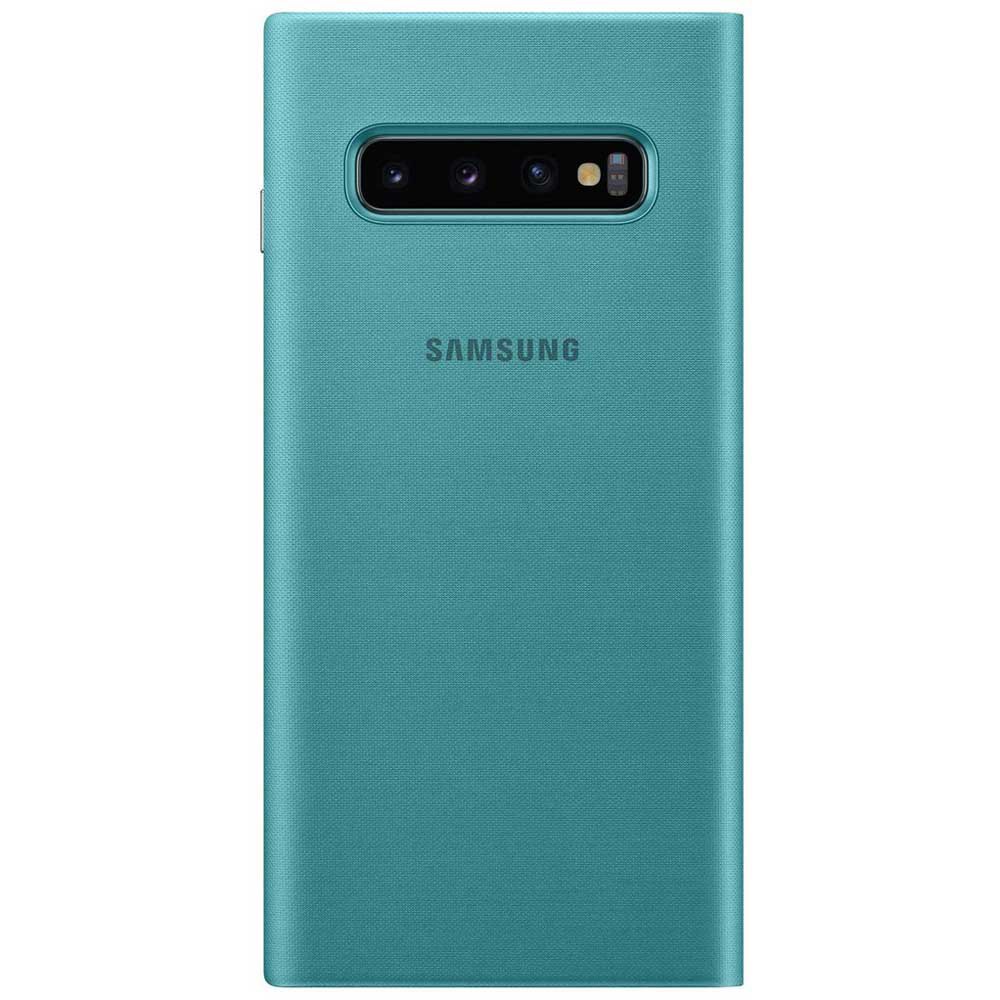 Patentar Hacia atrás paso Samsung Galaxy S10 LED View Case Azul | Techinn