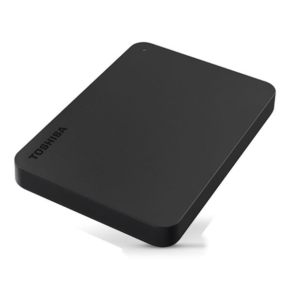 Black Toshiba Canvio Basics 2TB Portable USB 3.0 External Hard Drive 