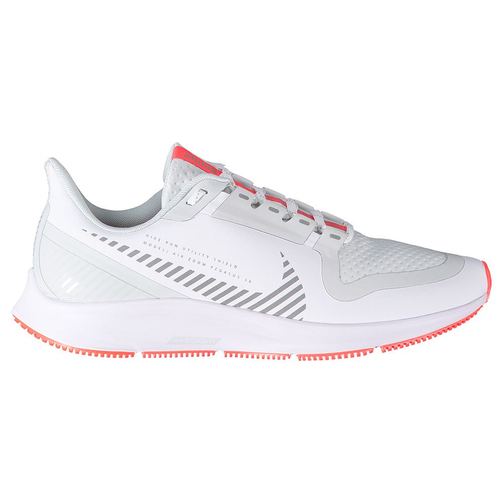 Kent Cava contacto Nike Air Zoom Pegasus 36 Shield Running Shoes White | Runnerinn