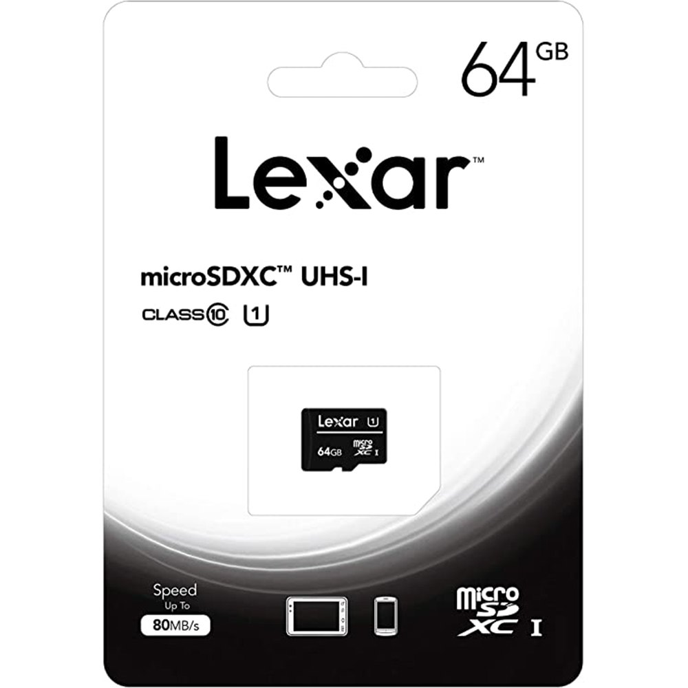 Lexar Carte Micro SD 32 Go, Carte Mémoire microSDHC + Adaptateur SD,  microSD Vitesse de Lecture
