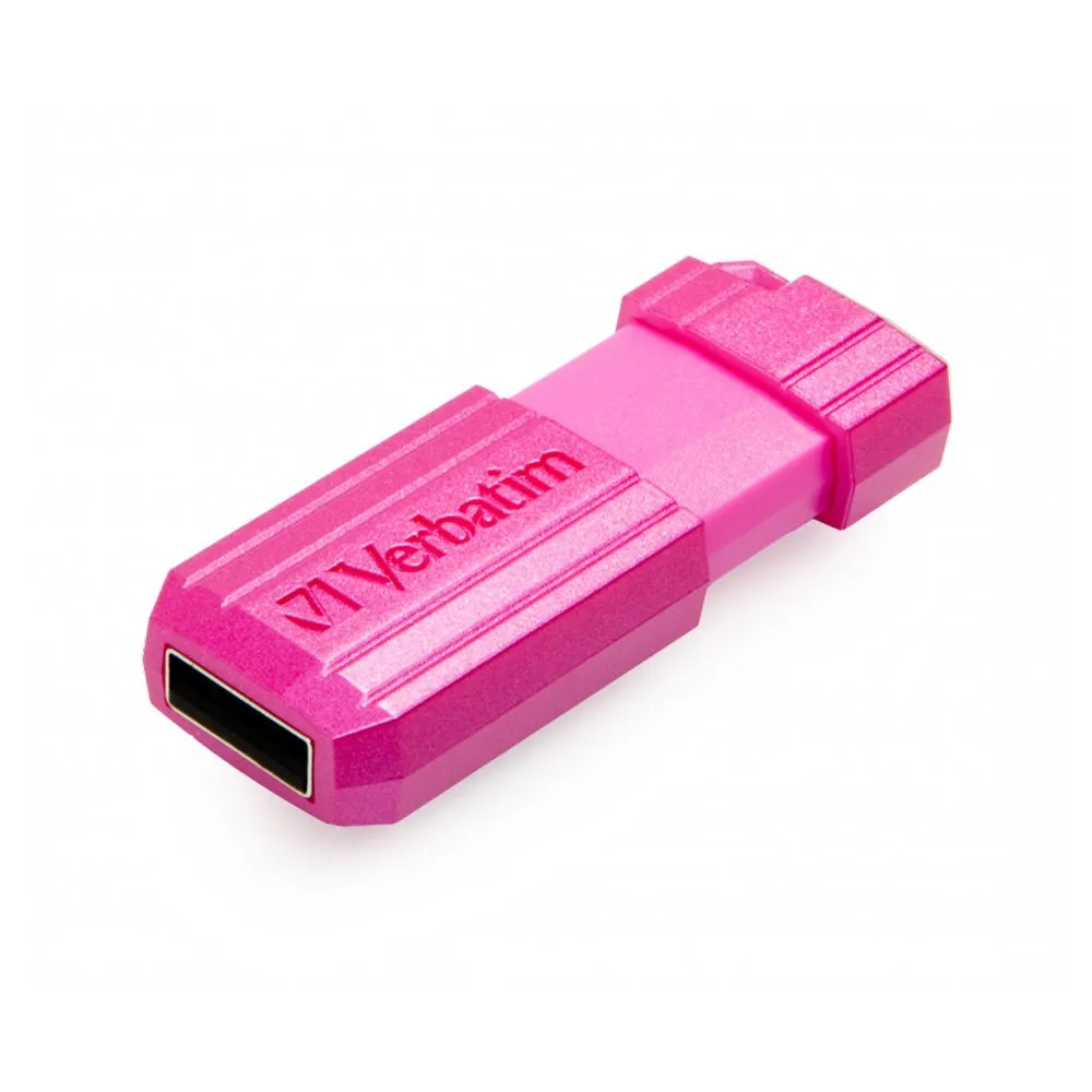 Chiavetta USB Verbatim PinStripe 32GB 2.0 - Nero Scorrevole - 49064