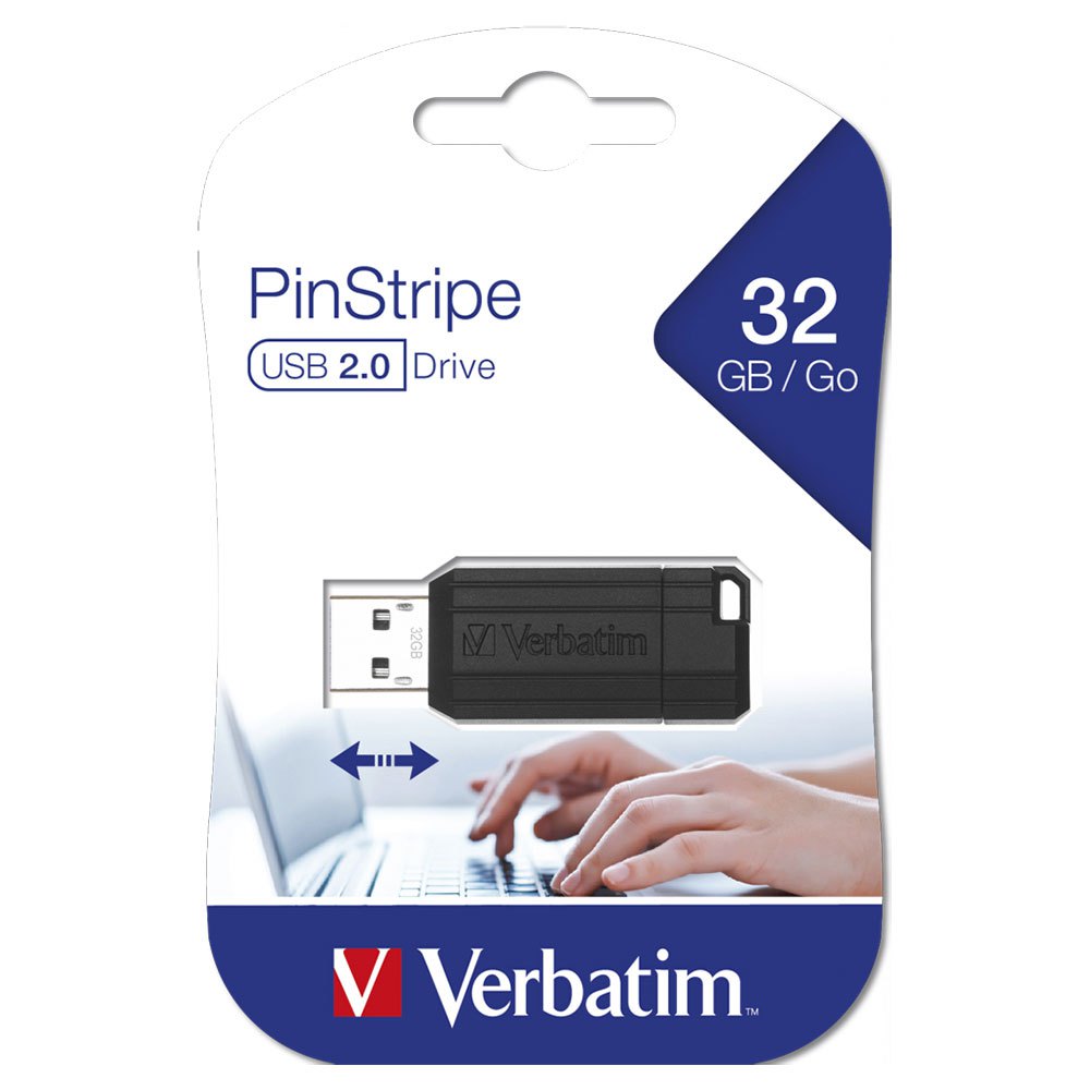 Verbatim Pendrive PinStripe USB 2.0 32GB