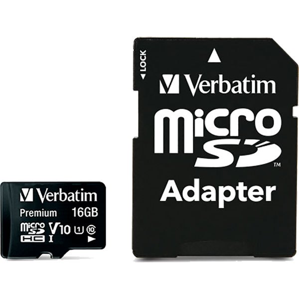 Want to Doctrine Decay Verbatim Premium Micro SD Class 10 16GB+SD Adapter Memory Card Black|  Techinn