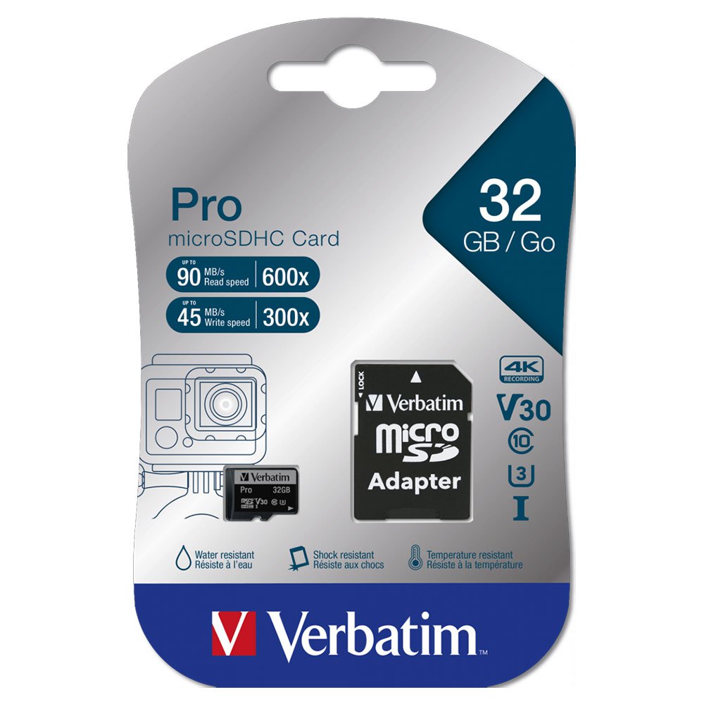 Verbatim Pro Micro SD Class 10 Adapter Card Techinn