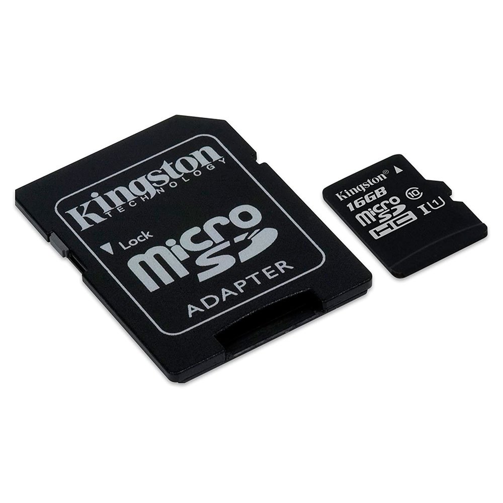 Kingston Temperature Micro SD Class 1 16 Go+SD Adaptateur Mémoire Carte