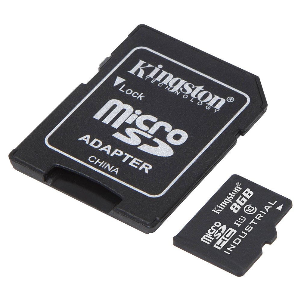 Kingston Temperature Micro SD Class 1 8 GB+SD Adapter Pamięć Trzon Czapki