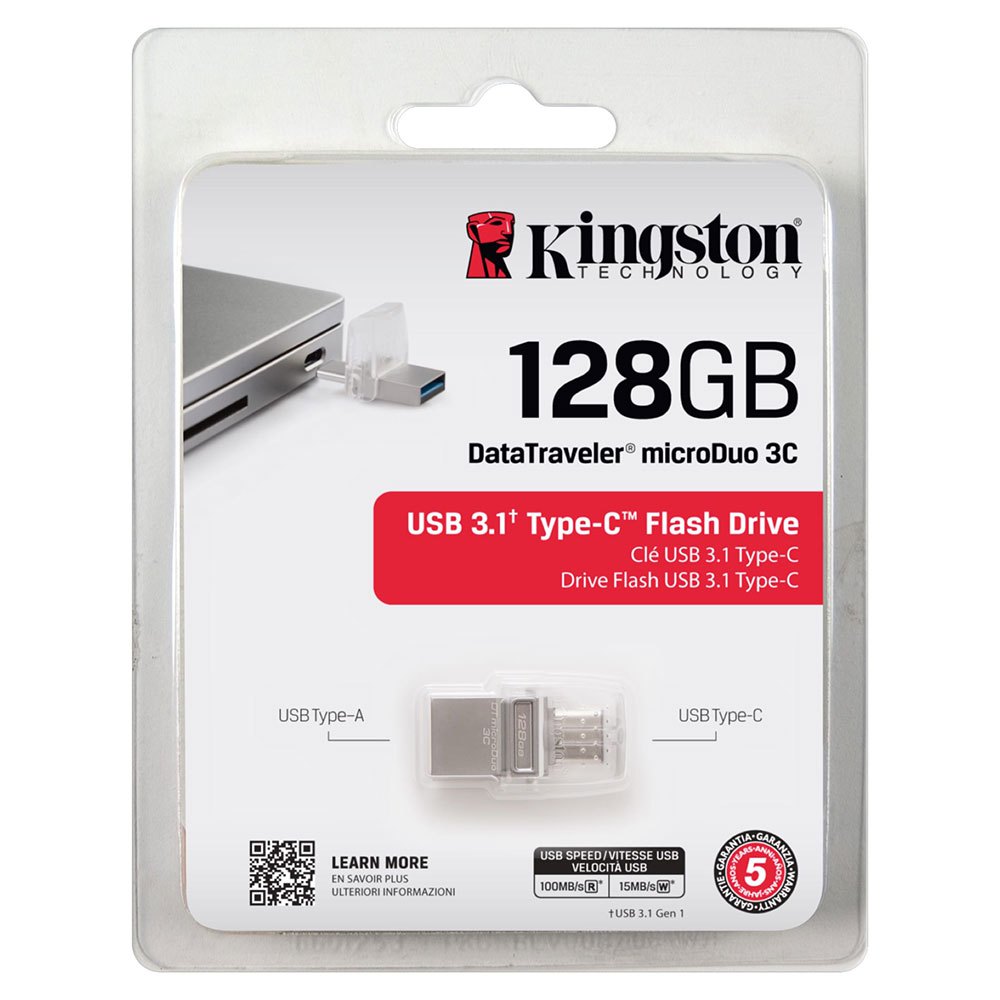 Kingston Pendrive DataTraveler Micro Duo USB 3.1 128GB
