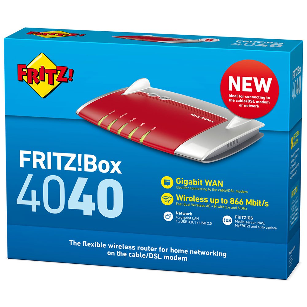 Avm Ruter Fritz Box 4040
